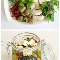 Marinated Feta Cheese - Dabbles & Babbles